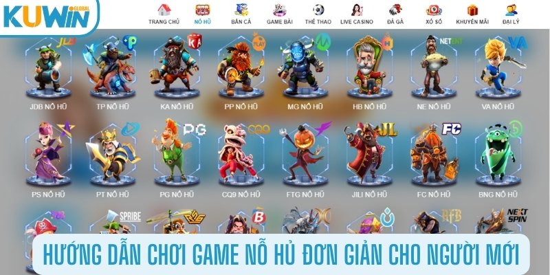 Thao tác chơi game đơn giản, nhanh gọn cho người mới