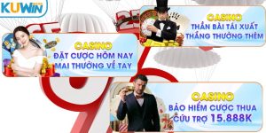 Tìm hiểu thông tin về khuyến mãi casino tại sảnh cược KUWIN