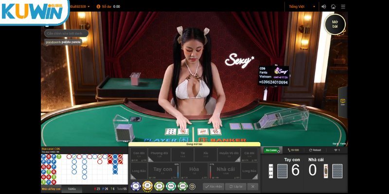 Lợi ích nổi bật của sảnh cá cược Sexy Casino tại nhà cái Kuwin